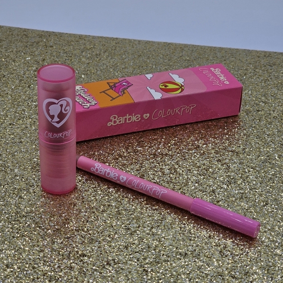Colourpop x Barbie Golden Beach Lip Duo - Picture 4 of 7
